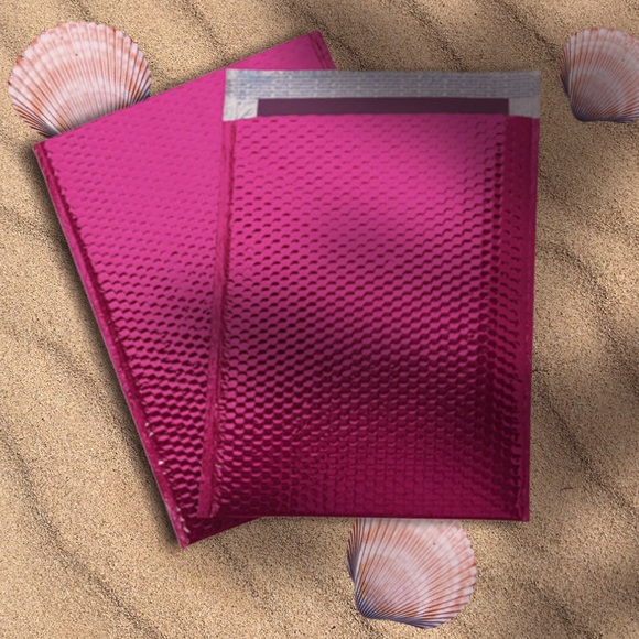 QUICK SALE PRICE DROP 25 6X10 Pink Bubble Mailers - Picture 5 of 5